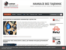 Tablet Screenshot of centrumhamulcowe24.pl